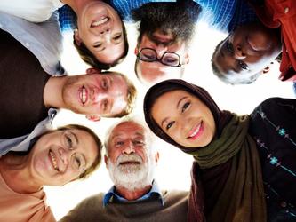 People from different backgrounds and ages